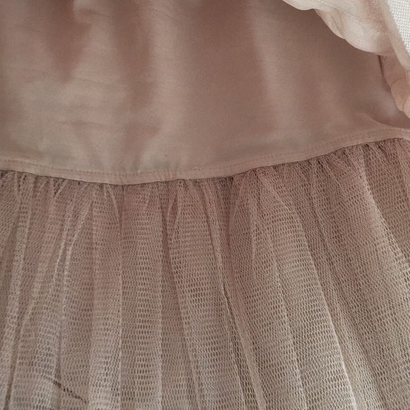 BCBG nude ruffle skirt( very Sex and the City SJP) - Picture 4 of 6